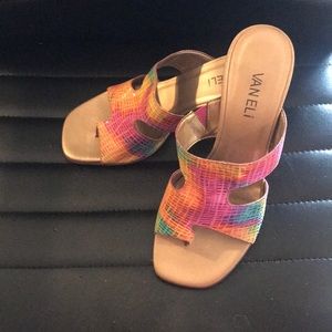 Van Eli women’s sandals multicolored size 6 1/2
